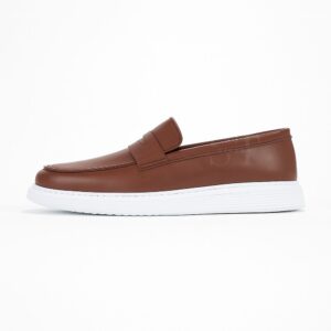 mocassin cuir